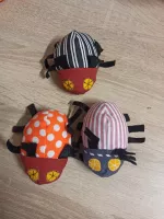 Ručně šitá beruška se šantou Chráněná dílna INSPIRACE