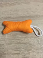 Ručně šitá kost pro psy malá, pískací