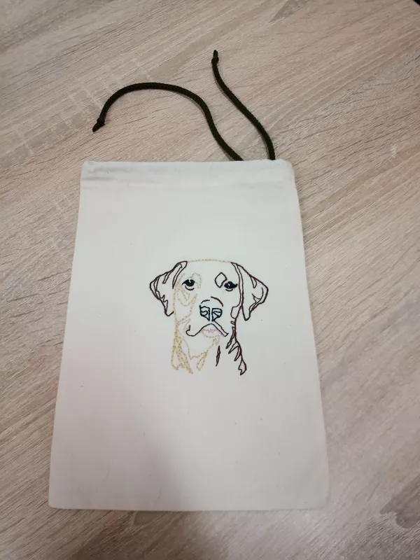 Sáček na psí pamlsky Chráněná dílna INSPIRACE