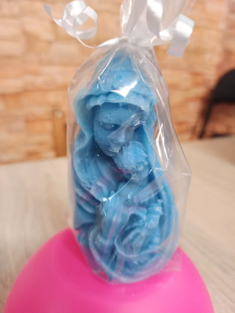 Soška PANNA MARIA S JEŽÍŠKEM malá Chráněná dílna INSPIRACE